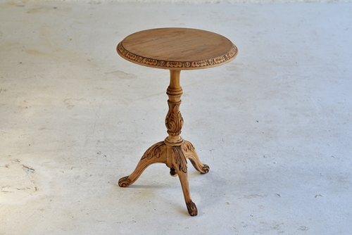 037 P Side tables - wooden round